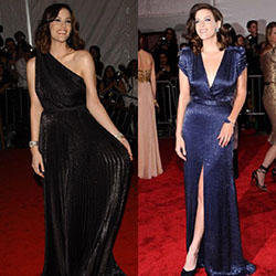 Red Carpet Outfit Ideas Celebrity Inspired Black or Blue?? Which is your favorite??: Red Carpet Dresses,  Met Gala,  LIV TYLER,  Celebrity Fashion  