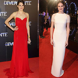 Shailene Woodley Inspired Outfit ideas: Red Carpet Dresses,  Jennifer Lopez,  Celebrity Fashion,  Shailene Woodley,  Theo James,  Neil Burger  