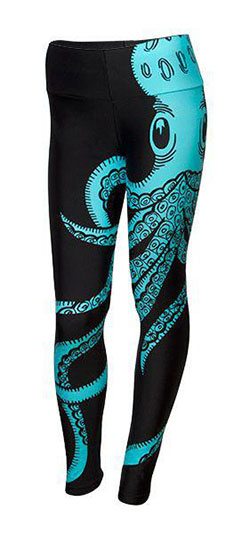 Octopus Leggings For Girls, Gym Outfit Ideas #Workout #Gym #Fitness: 