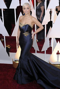 Rita Ora in Marchesa: 