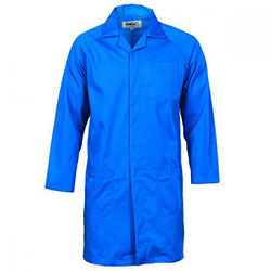 DNC WORKWEAR 200 GSM Polyester Cotton Dust Coat (Lab Coat) 3502: 