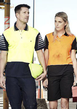 SYZMIK Women’s Hi Vis Zone Polo ZHL236: 