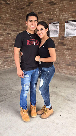 Black Shirt with Blue Jeans for Adorable couples: Matching Couple Outfits  