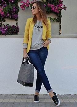 29 Amazing Fall Outfits Jeans Outfit Ideas - Denim Outfits 2019: Jeans Outfit,  Jeans Outfit Ideas,  Denim Outfits  