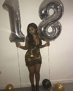 Black girl outfit | 18th birthday party outfit ideas: 