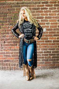 Southern Fried Chics The Royal Sequin Duster - Black: Clothing Accessories,  Cowboy boot,  Western wear,  Cowgirl Outfits,  Sequin Duster,  Country chic,  Sequin Outfits  