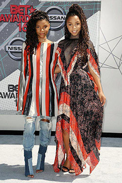 10 Unforgettable Fashion Moments From the 2016 BET Awards: Red Carpet Dresses,  Bet Award,  Halle Bailey,  Chloe Bailey,  Jaden Smith  