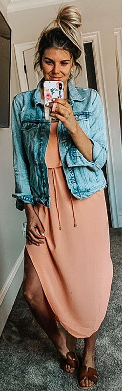 Spring Outfit Casual wear - top, clothing, dress, denim: Casual Outfits  