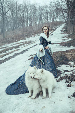 The Snow Queen. Fairy tale, Stock photography: Gothic fashion,  Goth dress outfits  