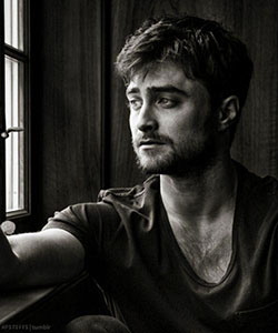 Black and white. Daniel Radcliffe Harry Potter: harry potter,  Emma Watson,  Harry Porter,  Harry Botter,  Daniel Radcliffe,  Rupert Grint  