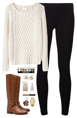 chunky knit: 