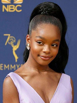 First look deal.: Marsai Martin  