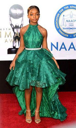 49th NAACP Image Awards.: Red Carpet Dresses,  Skai Jackson,  Halle Berry  