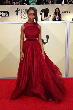 24th Screen Actors Guild Awards. 24th Screen Actors Guild Awards.: Red Carpet Dresses,  Yara Shahidi,  Marsai Martin,  Award Functions  