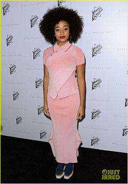 Amandla Stenberg: Fashion show,  Red Carpet Dresses,  Amandla Stenberg,  Stella McCartney,  Demi Lovato,  Amandla Pics  