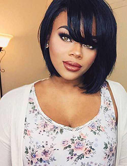 Human hair color. Human hair color.: Lace wig,  Afro-Textured Hair,  Black people,  Bob cut,  Long hair,  Short hair,  Black Women,  African Americans  