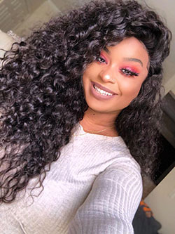 Long Curly Hair Black Girls: Lace wig,  Bob cut,  Hair Color Ideas,  Jheri Curl,  Layered hair  