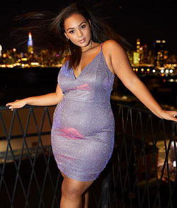 Birthday Outfits | Plus-size model, Wilhelmina Models, Cocktail dress: Plus size outfit,  Black girls  