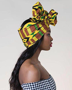 Black Girls Head tie, African Americans: 