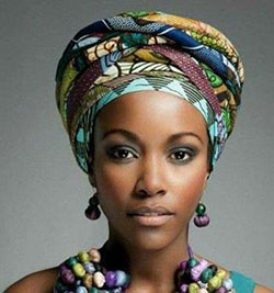 African head wraps. Black Girls Head tie, Head wrap: 