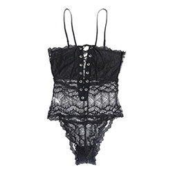 HunkemÃ¶ller Lace Babydoll. Black Girls Romper suit: 