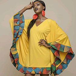 African wax prints. Black Girls Aso ebi, African Dress: African Dresses,  Ankara Dresses,  Short Dresses  