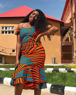 African wax prints. Black Girls African Dress: African Dresses,  Aso ebi,  Maxi dress,  Ankara Dresses  