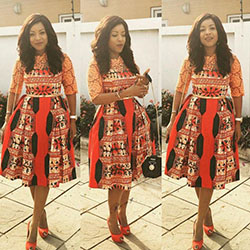 African wax prints. Black Girls Joselyn Dumas, The dress: 