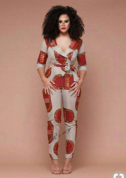 African wax prints. Black Girls African Dress, Romper suit: 