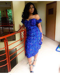 African wax prints. Black Girls Aso ebi, Wedding dress: 