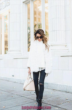 Casual outfits Slim-fit pants, Winter clothing: 