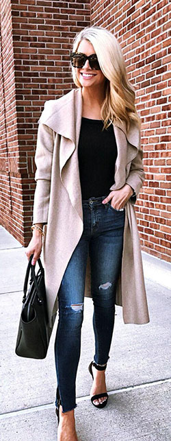 Casual outfits Trench coat, Polo coat: Wool Coat,  Duffel coat,  swing coat  