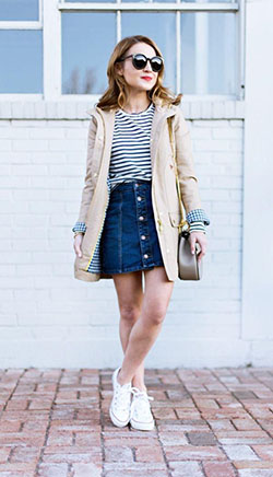 faldas de mezclilla. Casual outfits Denim skirt, Petite size: Board Skirt,  Denim skirt  