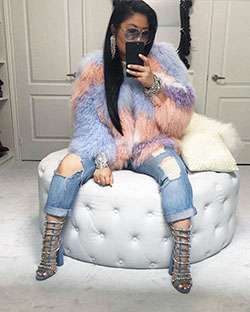 Black Girls Fur clothing, Winter clothing: 