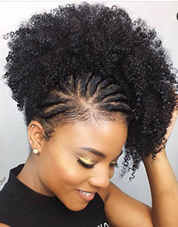 Black Girl Afro-textured hair, head hair: African hairstyles,  Black Hairstyles,  Hair Care  