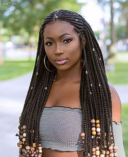 Black Girl Box braids, Fula people: Crochet braids,  African hairstyles,  Black Hairstyles  