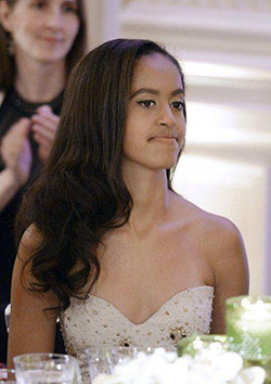 Malia Ann Obama. 20 Cute Hairstyles for Black Teenage Girls: United States,  Cute Black Girls  