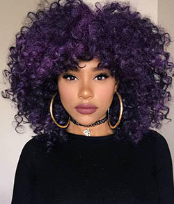 37 Gorgeous Natural Hairstyles For Black Women (Quick, Cute & Easy): Afro-Textured Hair,  Bob cut,  Jheri Curl,  Crochet braids,  Box braids  