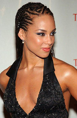 Black Girl Alicia Keys, Box braids: Afro-Textured Hair,  Brown hair,  African hairstyles,  Black Hairstyles  