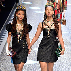 Beyoncé’s Protégées, Chloe and Halle, on Their Pitch-Perfect Dolce & Gabanna Runway Debut: 