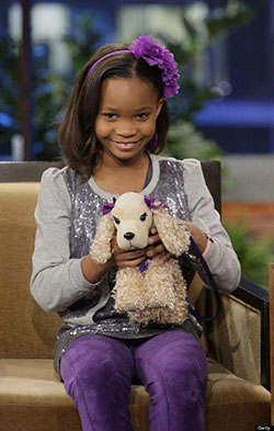 CUTE! Quvenzhané Wallis Sparkles On 'The Tonight Show': 