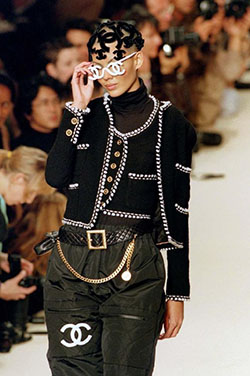 Paris Fashion Week. Black Girls Haute couture, Karl Lagerfeld: 