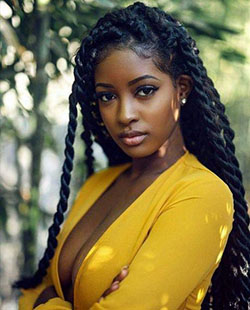 Cute Black Girl With Afro-textured hair: Cute Black Girls  