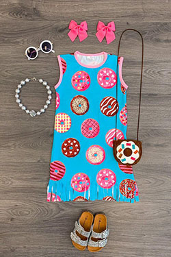 Donut Fringe Dress: 