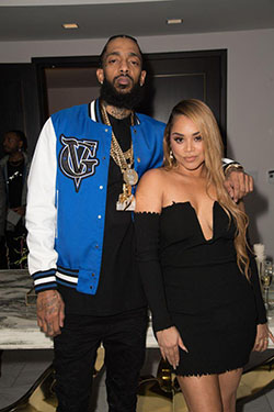 61st Annual Grammy Awards. Gabrielle Union, Laverne Cox Rihannaand More Celebs Out and About: Nipsey Hussle,  Lauren London,  Victory Lap  
