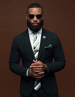 Human skin color. Beautiful Bearded Black Men: Black people,  Hairstyle Ideas,  black man  