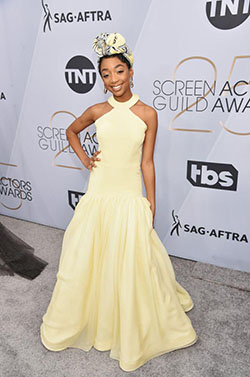 Heels? Pshaw — Eris Baker Wore Timberlands on the Red Carpet at the SAG Awards: 