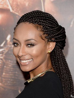 Black Girl Keri Hilson, Box braids: Afro-Textured Hair,  African hairstyles,  Black Hairstyles  