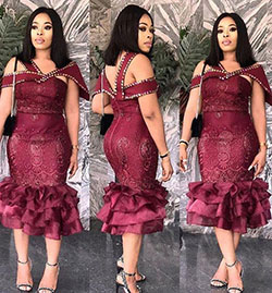 Ankara Lace Styles. Black Girls Aso ebi, African Dress: African Dresses,  Aso ebi,  Ankara Dresses,  Plus Size Ankara,  Ankara Long Gown,  Short Ankara Gown,  Ankara Outfits  