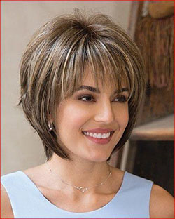 Layered Bob Hairstyles, Pixie Haircut Short hair, Bob cut: Pixie cut,  Katie Holmes Hairstyle,  Pixie Hairstyle  